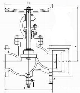KJ41F抗生素截止阀(图1) KJ41F抗生素截止阀(图1)