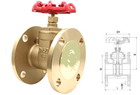 Z15W-16T黄铜闸阀(图4) Z15W-16T黄铜闸阀(图4)