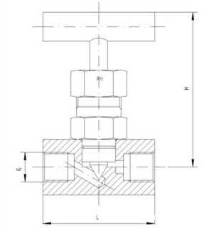 内螺纹针型阀(图1) 内螺纹针型阀(图1)