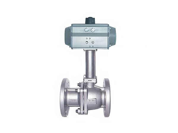 DQ641F气动低温法兰球阀