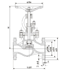 J41B氨用截止阀(图1)